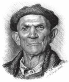 Portrait of an Old Man italian